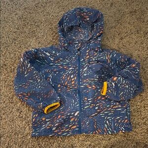 Patagonia blue Fish Pattern Jacket